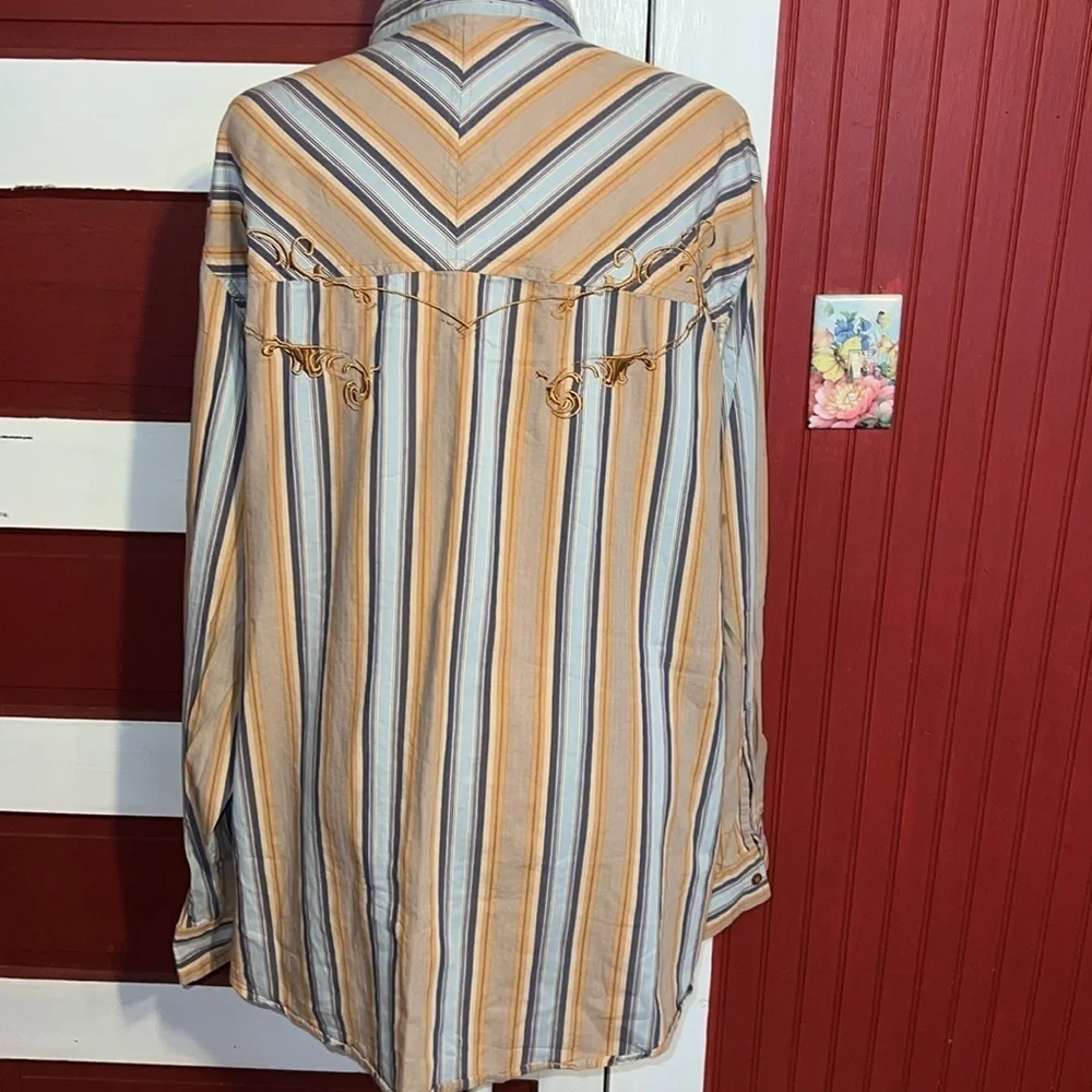 Marithé François Girbaud M&F medium vintage SIGNATURE shirt letter XL